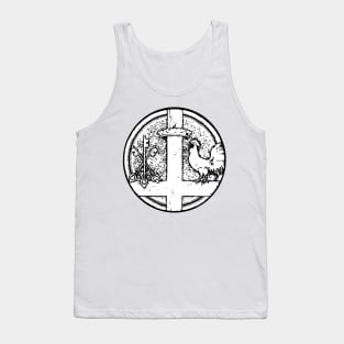 St. Peter Symbol - white bkg Tank Top